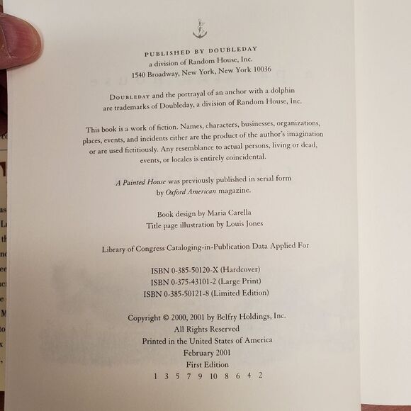 A Painted House John Grisham Hardcover Book - Picture 4 of 10